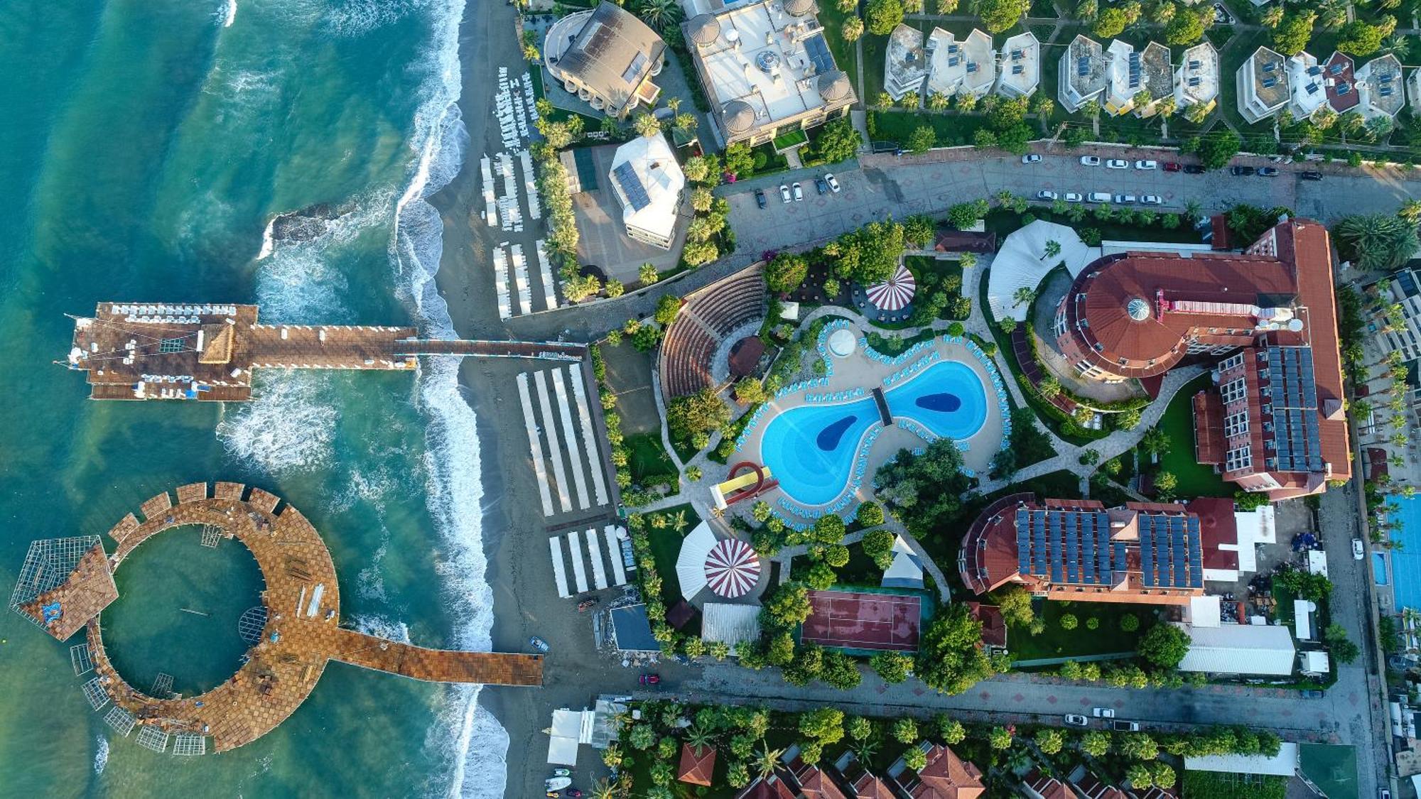 Palmeras Beach Hotel Ultra All Inclusive Konaklı Exteriér fotografie